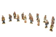 Pastori per presepe 10 cm 14 pz