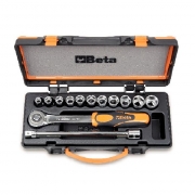 Set 14 pz. 11 chiavi a bussola e 2 accessori Beta