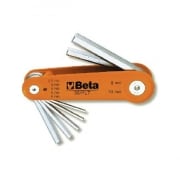 Chiavini esagonale piegate serie da 7 Beta