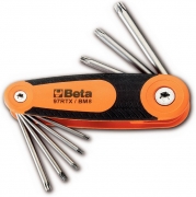 Serie di 8 chiavini resistant torx maschio Beta