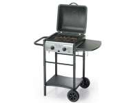 Barbecue a gas 2 fuochi Ecolava Black Ompagrill
