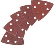 Carta abrasiva forata per levigatrici triangolari grana 60 Pg professional
