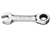 Beta 142C Chiavi a cricchetto combinate corte cromate