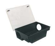 Contenitore di sicurezza a doppia entrata per esca topicida Mondo verde