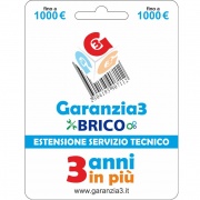 Garanzia 3 Estensione servizio tecnico Brico fino a 1000.00 Euro