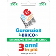 Garanzia 3 Estensione servizio tecnico Brico fino a 250.00 Euro