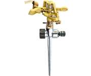 Irroratore a settore o a cerchio in ottone su puntale in metallo GF