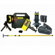 Livella laser con ricevitore cl2xt e asta telescopica Stanley 177216