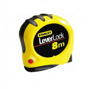 Metro a nastro flessibile 8 mt leverlock Stanley 130828