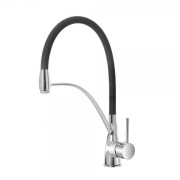 Miscelatore per lavello in ottone cromato con canna flessibile Kitchen Feridras