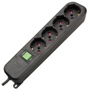 Multipresa Eco-Line con interruttore 4 posti Brennenstuhl