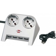 Multipresa Da Scrivania Con Prese Usb Brennenstuhl 