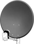 Parabola satellitare in alluminio da 60 cm Goobay