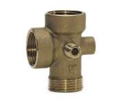 Raccordo 5 vie in ottone da 1 pollice per elettropompe Leo