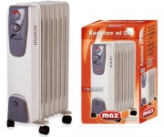 Radiatore ad olio 7 elementi 1500 Watt Max