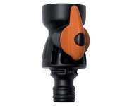 Rubinetto a sfera con regolatore di flusso GF