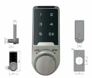 Serratura elettronica per armadi Slim lock Arregui 5 cifre