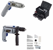 Trapano a percussione con cacciavite a batteria Einhell