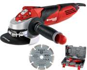 Smerigliatrice angolare Einhell TE-AG 125-750 Kit disco da 125 mm