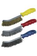 Spazzole metalliche manuali set 3 pz Wolfcraft 213800
