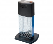 Stufa elettrica al quarzo a 2 elementi 1500 Watt TV2 ECM