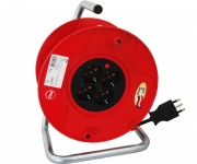 Prolunga avvolgicavo 4 prese Shuko bipasso Brennenstuhl 260 H05VV-f 3G1,5