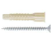 Tasselli In Nylon Con Vite 6 x 46 mm TMT Friulsider 100 PZ