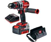 Trapano a percussione a batteria Einhell TE-CD 18 Li-I BL Kit 4.0