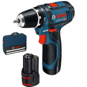 Trapano avvitatore a batteria 12V (2x2.0Ah) GSR 12V-15 Bosch