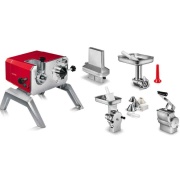 Robot tritacarne multifunzione Toollio Spremipomodoro tagliaverdure Tre spade