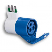 Adattatore da-spina civile presa industriale