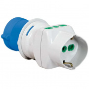 Adattatore da spina industriale a presa civile