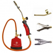 Cannello a gas Typhoon Set 2 con accessori 