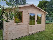 Casetta da giardino in legno Genny 390 x 300 cm Losa Legnami