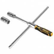 Chiave a croce con inserti reversibili Ingco HRCW40231