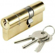 Cilindro per Serrature Sagomato Profilo Europeo Corbin  in Ottone 