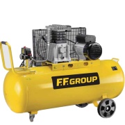 Compressore aria elettrico 150 litri lt lubrificato ad olio a cinghia Fini