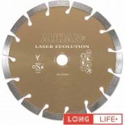Disco da taglio diamantato 230 MM per cemento Laser evolution Audax