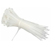 Fascette In Plastica Bianche 4,8 x 290 mm Per Cablaggio Cavi conf. 100 pz