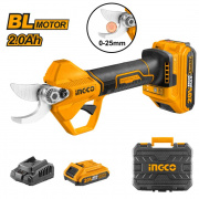 Forbici da potatura a batteria 20V (1x2.0 Ah) Ingco CSSLI202581