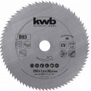 Lama per sega circolare 300 x 30 mm 80 denti KWB