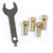 Mandrini per minitrapano Set 4 pz Ribimex Promada