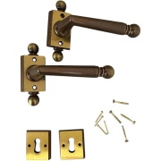 Maniglie per porte interne bronzo Aura Valli e Colombo