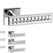 Maniglie per porte interne Mabelle R6 Bocchetta quadrata Ento