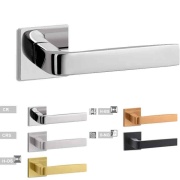 Maniglie per porte interne Velvet R6 Bocchetta quadrata Ento