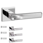 Maniglie per porte interne Sand R6 bocchetta quadrata Ento