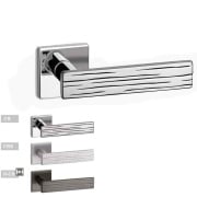 Maniglie per porte interne Wood R6 Bocchetta quadrata Ento