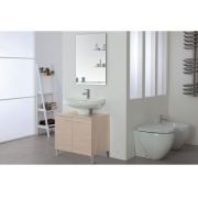Mobile sottolavabo 70 cm 2 ante larice Stella Feridras