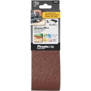 Nastri 75x533 mm Grana 40 per levigatrici a nastro Black and decker X33091-XJ