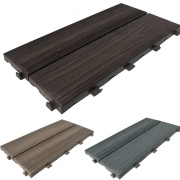 Piastrelle ad incastro effetto legno 40x20 cm Easywood (4 mq 40 pz)